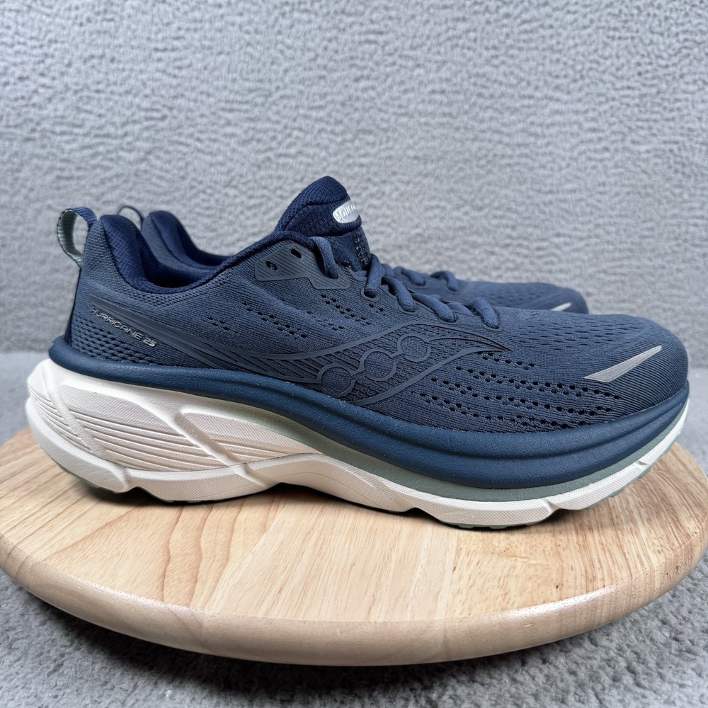 Saucony Hurricane 25 Mens Size 10.5 Dusk Iceberg Road Running Shoes